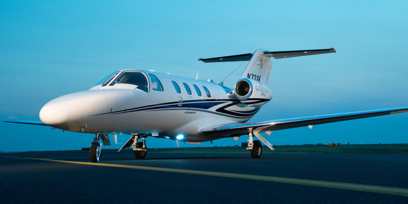 Cessna Citation on ramp